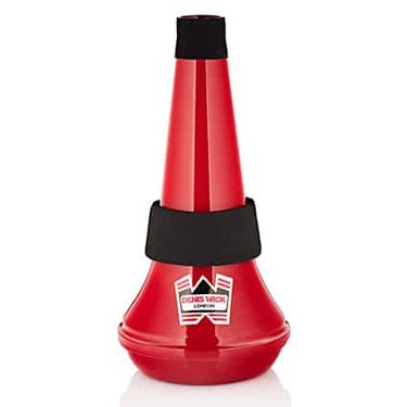 Denis Wick DW-5582 Trombone Red Aluminum Travel Mute