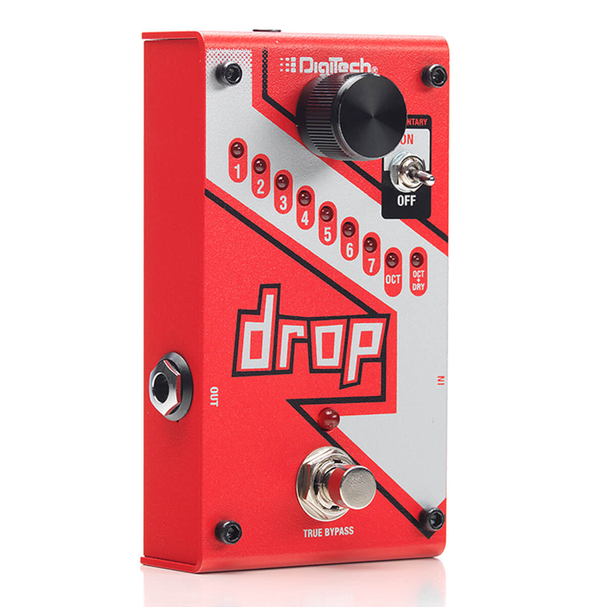 Digitech DROP V02 Guitar Effects Pedal Drop Polyphonic Drop Tune