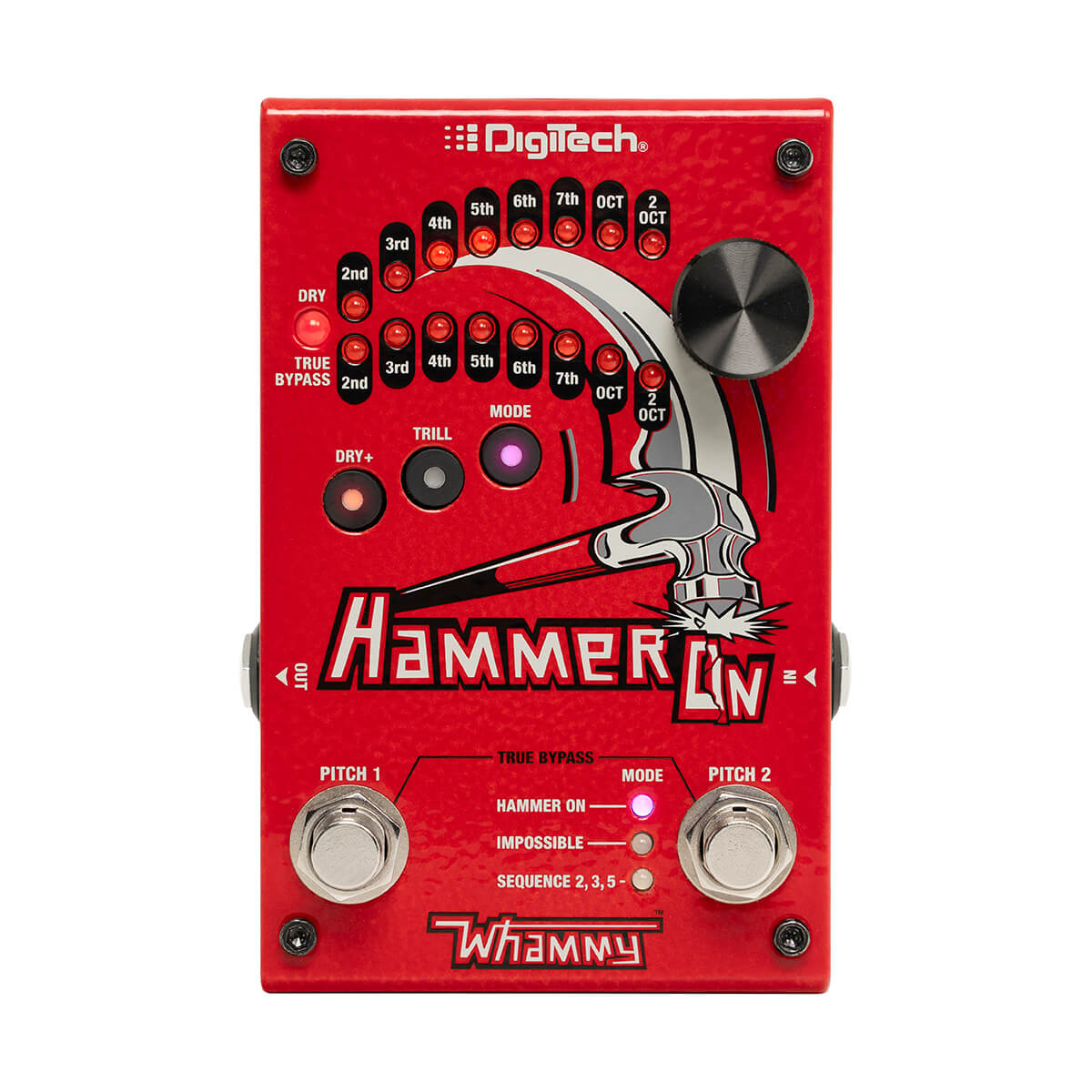 ギター whammy pitch shifting pedal DigiTech Bass Whammy Legendary Pitch Shifting Effect Bass