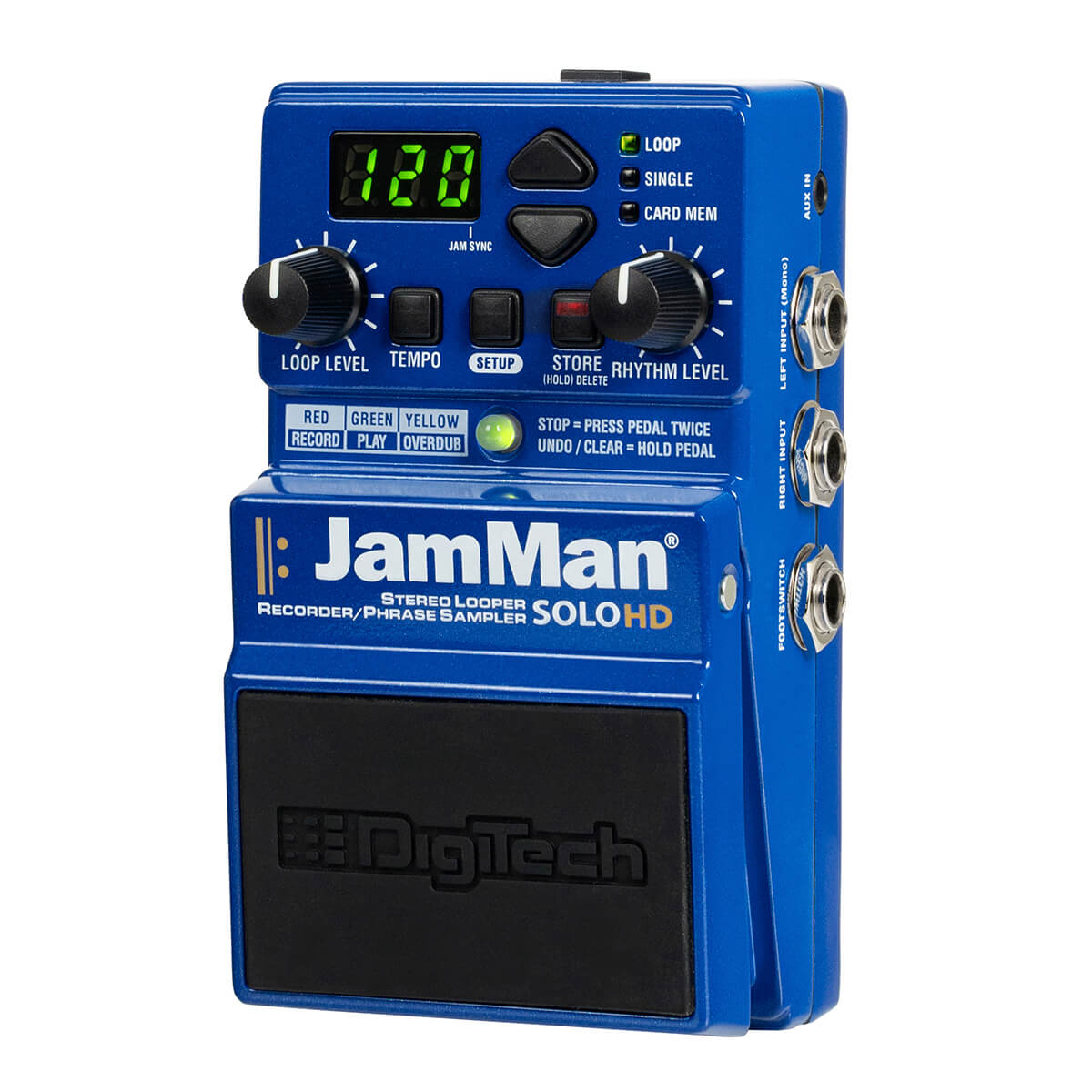 DigiTech JamMan Solo HD Stereo Looper Pedal