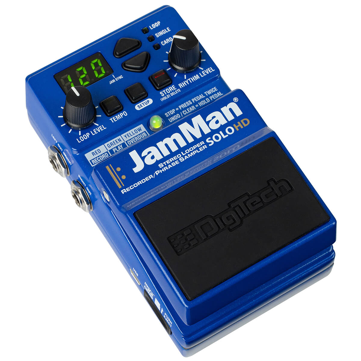 DigiTech JamMan Solo HD Stereo Looper Pedal | Music Works