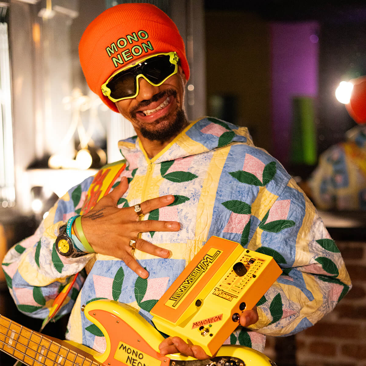 DigiTech Whammy 5 MonoNeon Signature Pitch Shift Pedal | Music Works