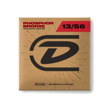 Dunlop DAP1356 Acoustic Guitar Strings Phosphor Bronze Medium 13-56