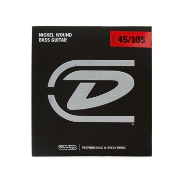 Dunlop DBN45105 Nickel Wound Bass Guitar Strings 45-105