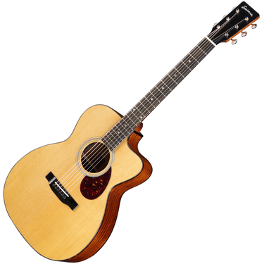 Eastman E1OMCE Deluxe Acoustic-Electric Guitar - Natural