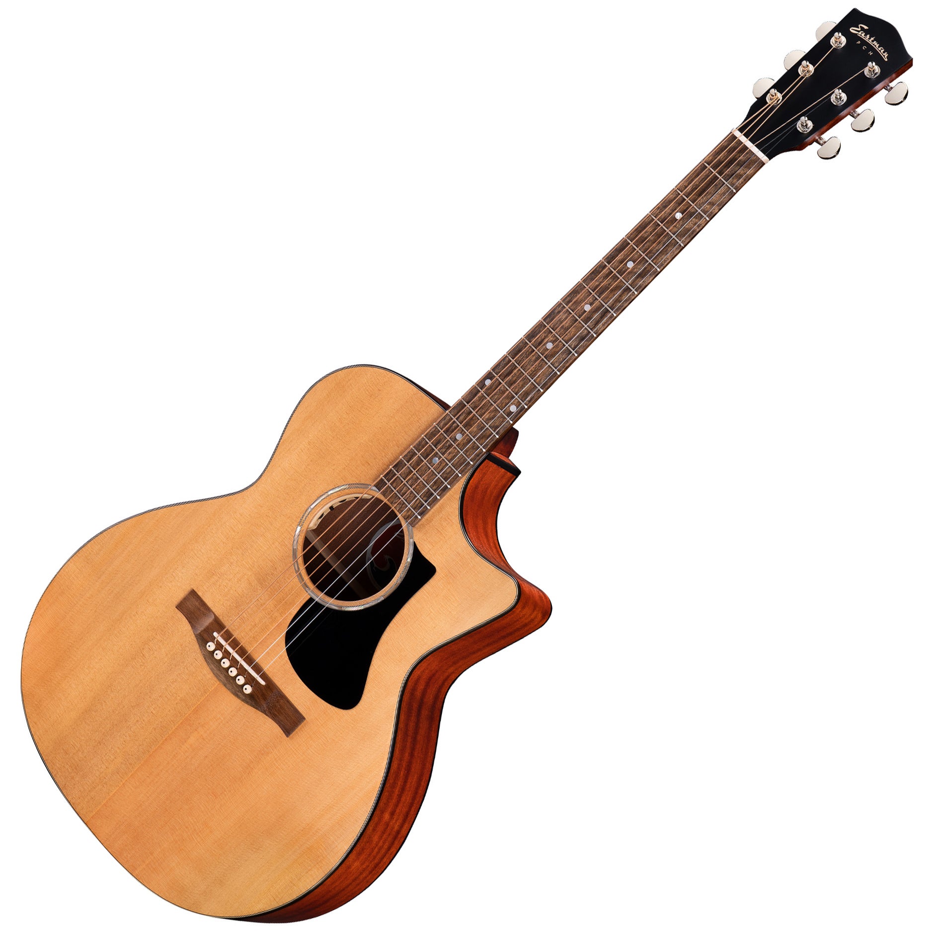 Eastman PCH1-GACE Pacific Coast Highway Series Acoustic-Electric Guitar - Thermo-Cure Natural