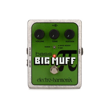 Electro Harmonix EHX BASSBM Bass Big Muff Pi Fuzz, Distortion and Sustainer Bass Effects Pedal