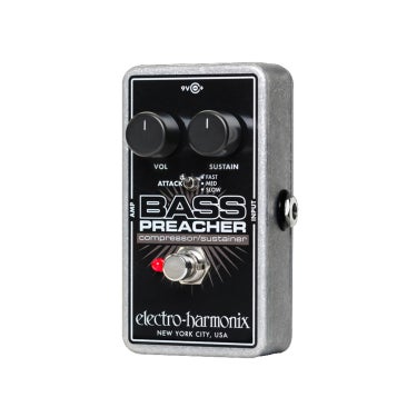 Electro Harmonix EHX BASSPREACHER Bass Compresser and Sustainer Bass Effects Pedal