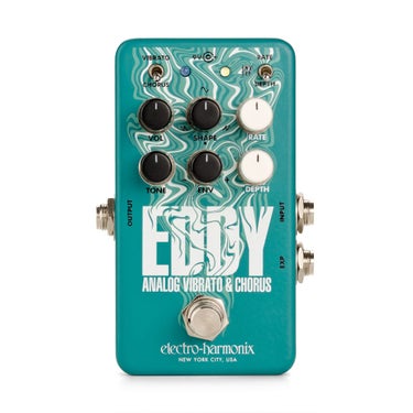 Electro Harmonix EHX EDDY Analogue Vibrato & Chorus Guitar Effects Pedal