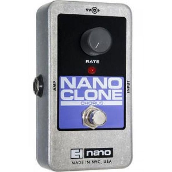 Electro Harmonix EHX NANO CLONE Analogue Chorus Guitar Effects Pedal