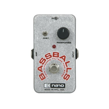 Electro Harmonix EHX NBASSBALLS Nano Bassballs Bass Effects Pedal Twin Dynamic Envelope Filter