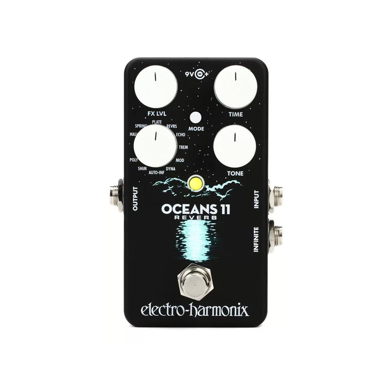 Electro Harmonix EHX OCEANS 11 Reverb Guitar Effects Pedal | Music