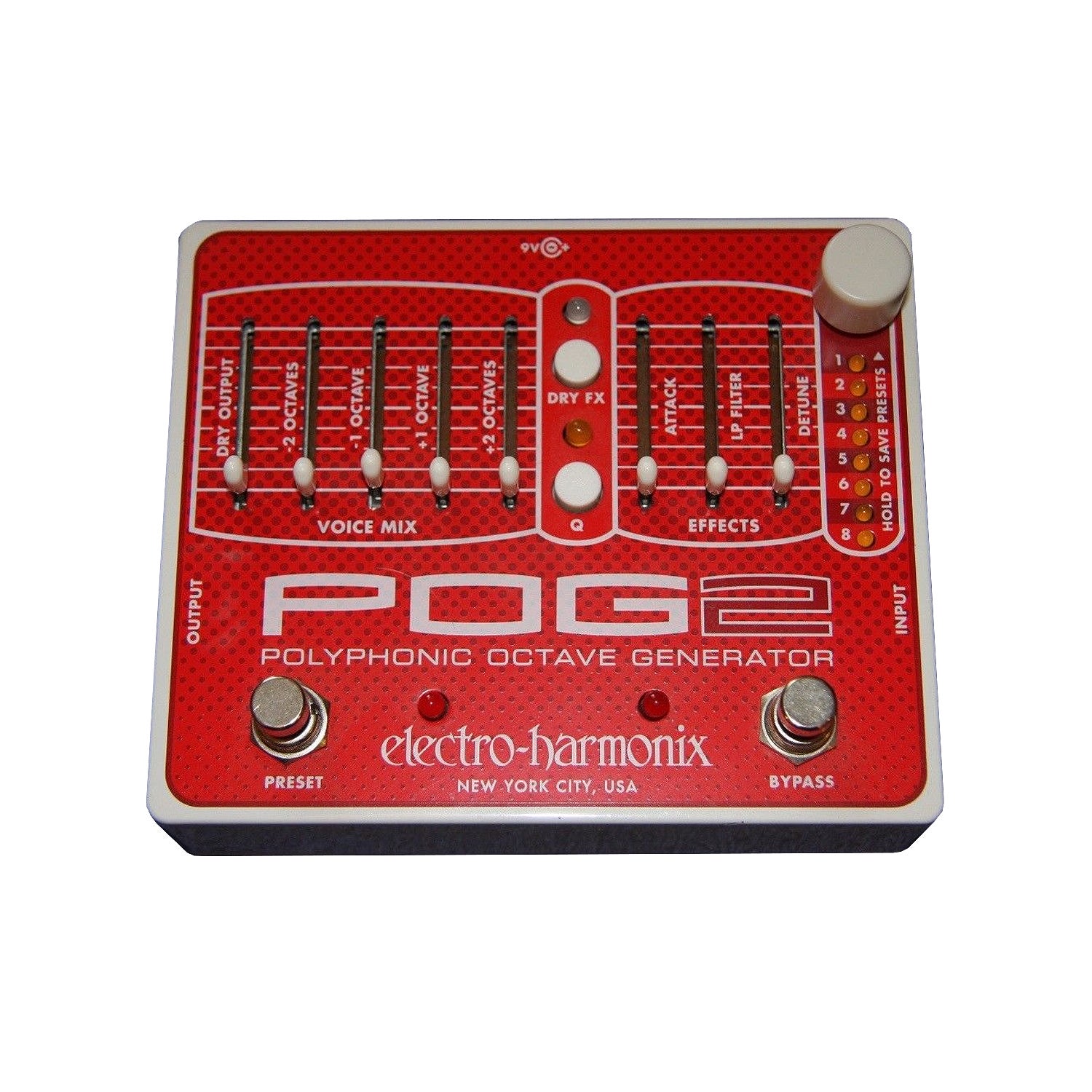 ギター ELECTRO-HARMONIX / POG2 ELECTRO-HARMONIX/POG2/ギターエフェクター/オクターバー/定番 送料