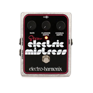 Electro Harmonix EHX STEREO ELECTRICMISTRESS Flanger Chorus Guitar Effects Pedal