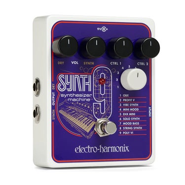 Electro Harmonix EHX SYNTH9 Synthesizer Guitar Effects Pedal
