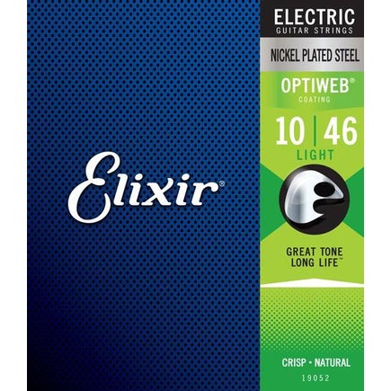Elixir Optiweb Electric Guitar Strings 10-46 Light 19052