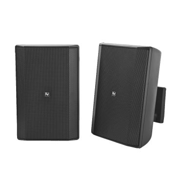 EV Electro Voice EVID-S82 B 8 inch Black 100v Surface Mount Speakers pair