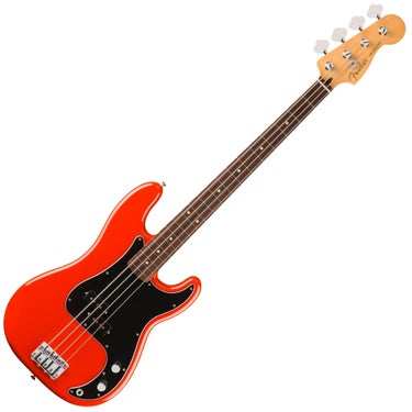 Fender 0140470558 Player II Precision Bass Guitar - Coral Red with Rosewood Fingerboard