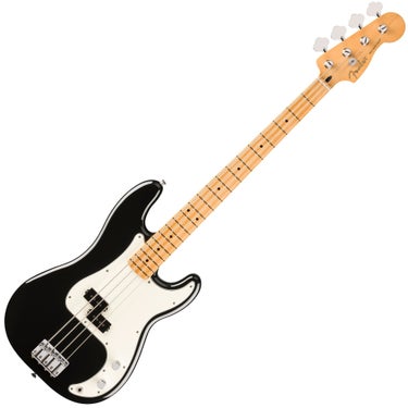 Fender 0140472506 Player II Precision Bass Guitar - Black with Maple Fingerboard