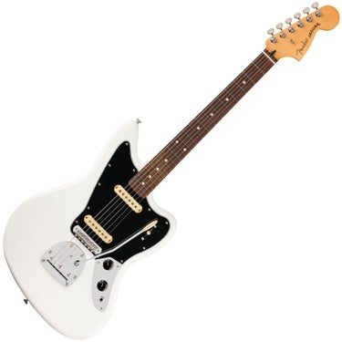 Fender 0140580515 Player II Jaguar Electric Guitar - Polar White with Rosewood Fingerboard