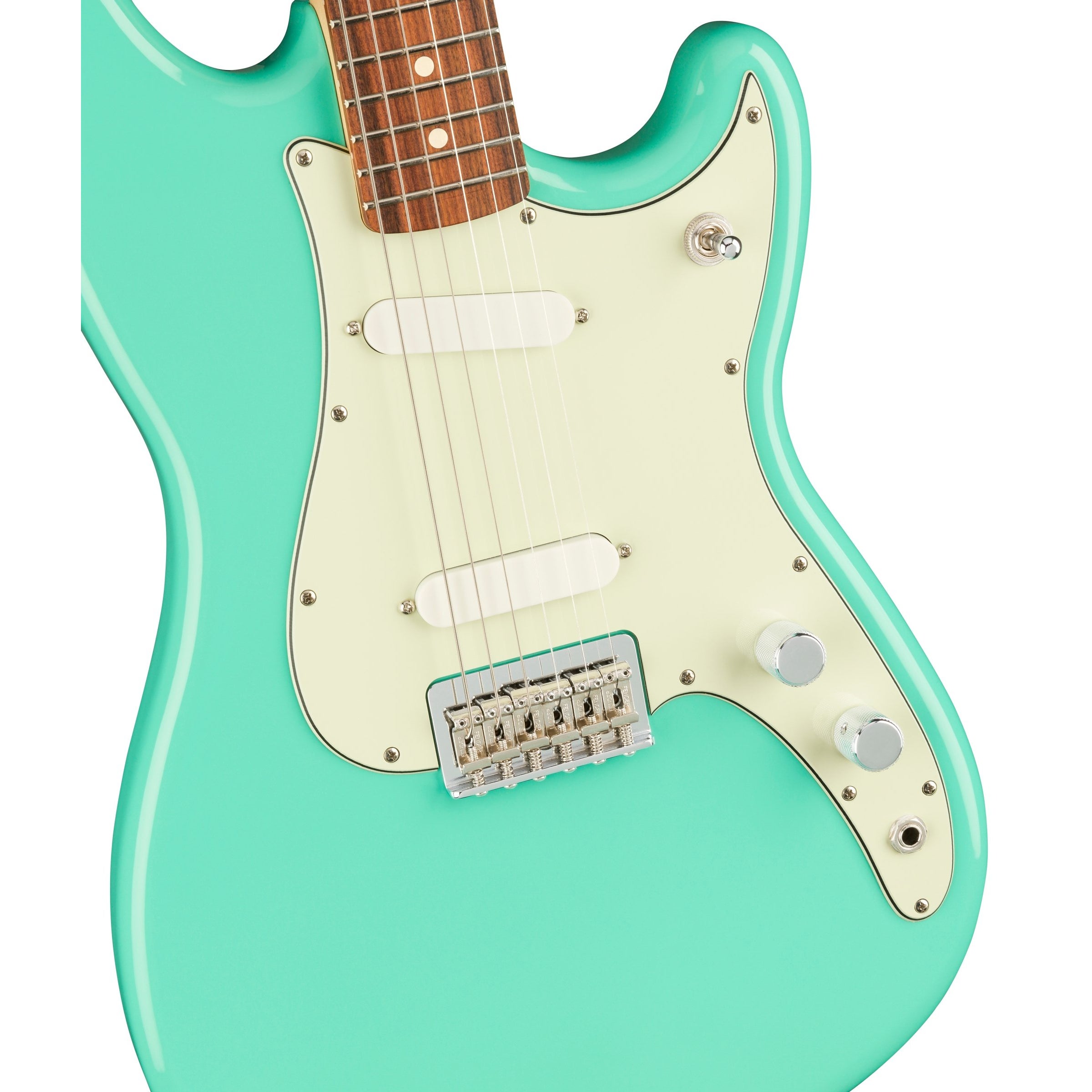 Fender 0144013573 Player Duo-Sonic Electric Guitar - Seafoam Green with Pau Ferro Fingerboard