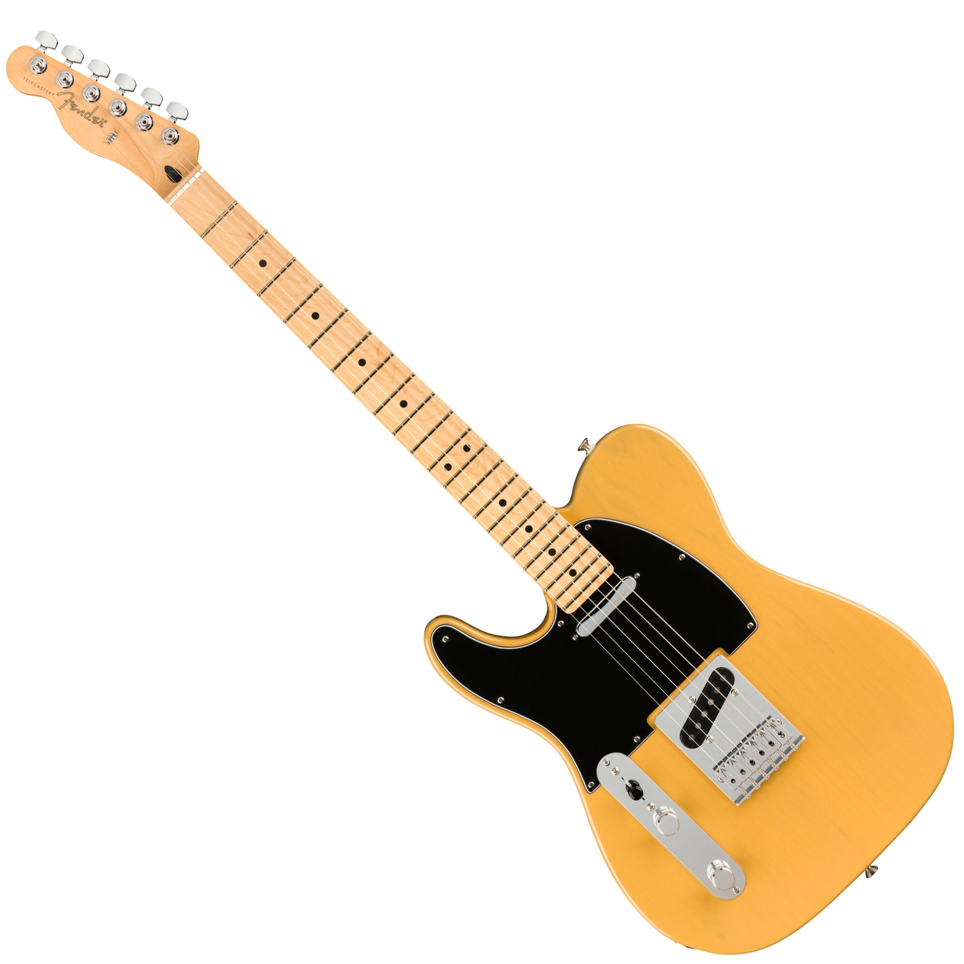Fender 0145222550 Player Telecaster Left-handed Solidbody Electric Guitar - Butterscotch Blonde with Maple Fingerboard