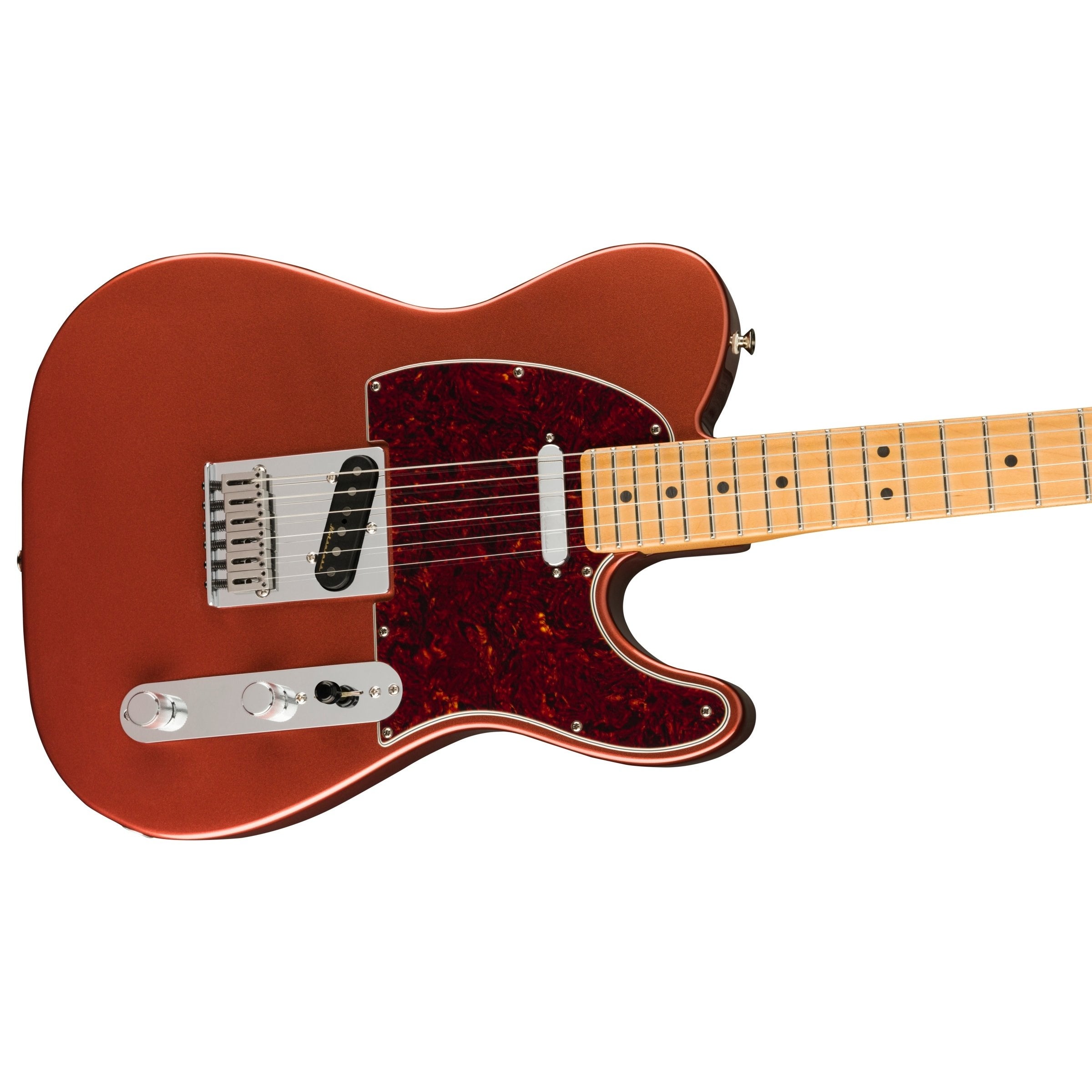 Fender 0147332370 Player Plus Telecaster Electric Guitar - Aged Candy Apple Red with Maple Fingerboard