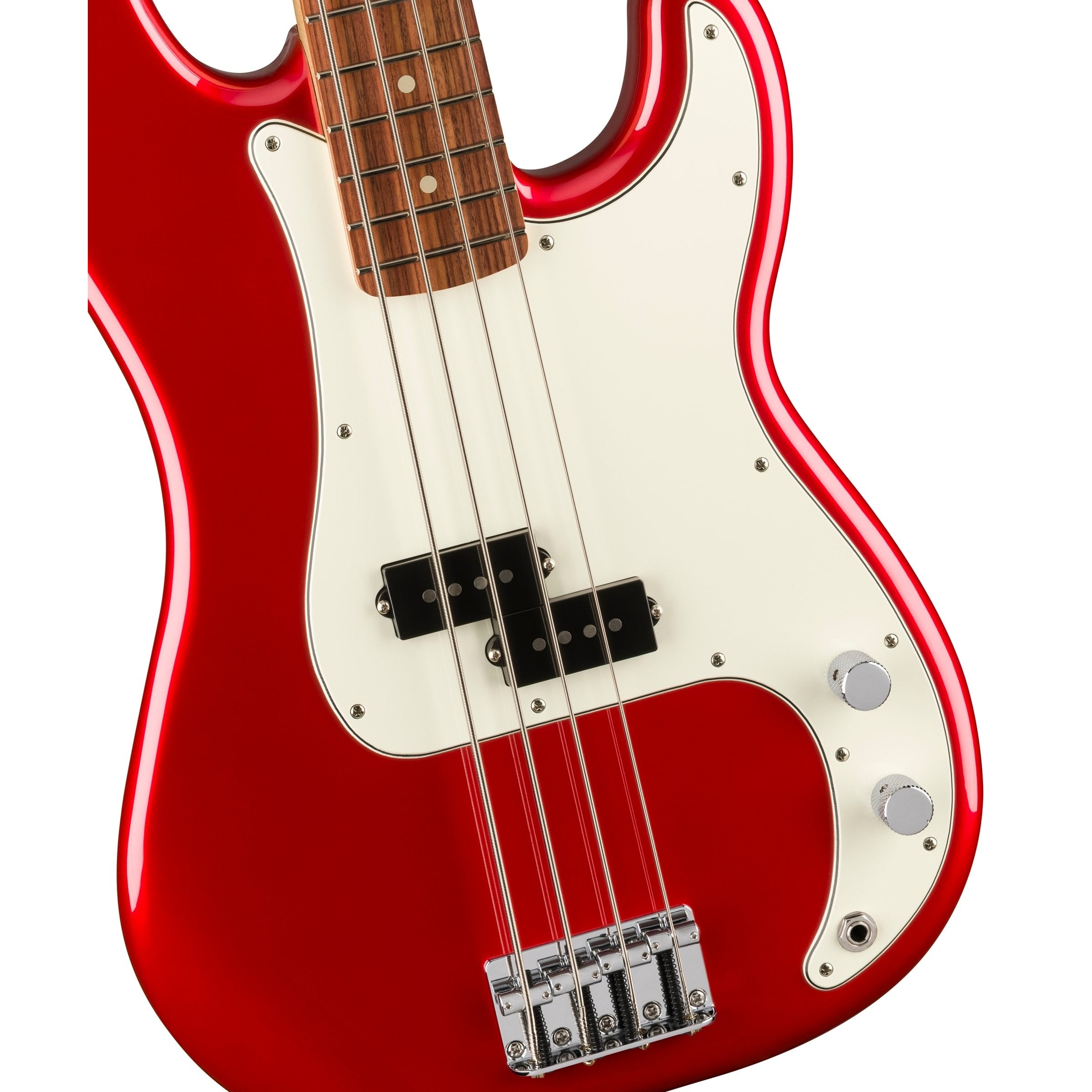Fender 0149803509 Player Precision Bass Guitar - Candy Apple Red with Pau Ferro Fingerboard