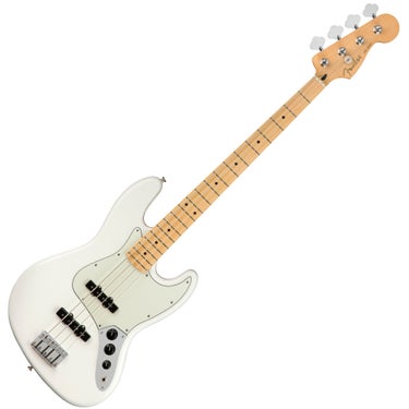 Fender 0149902515 Player Series Jazz Bass Guitar - Polar White with Maple Fingerboard