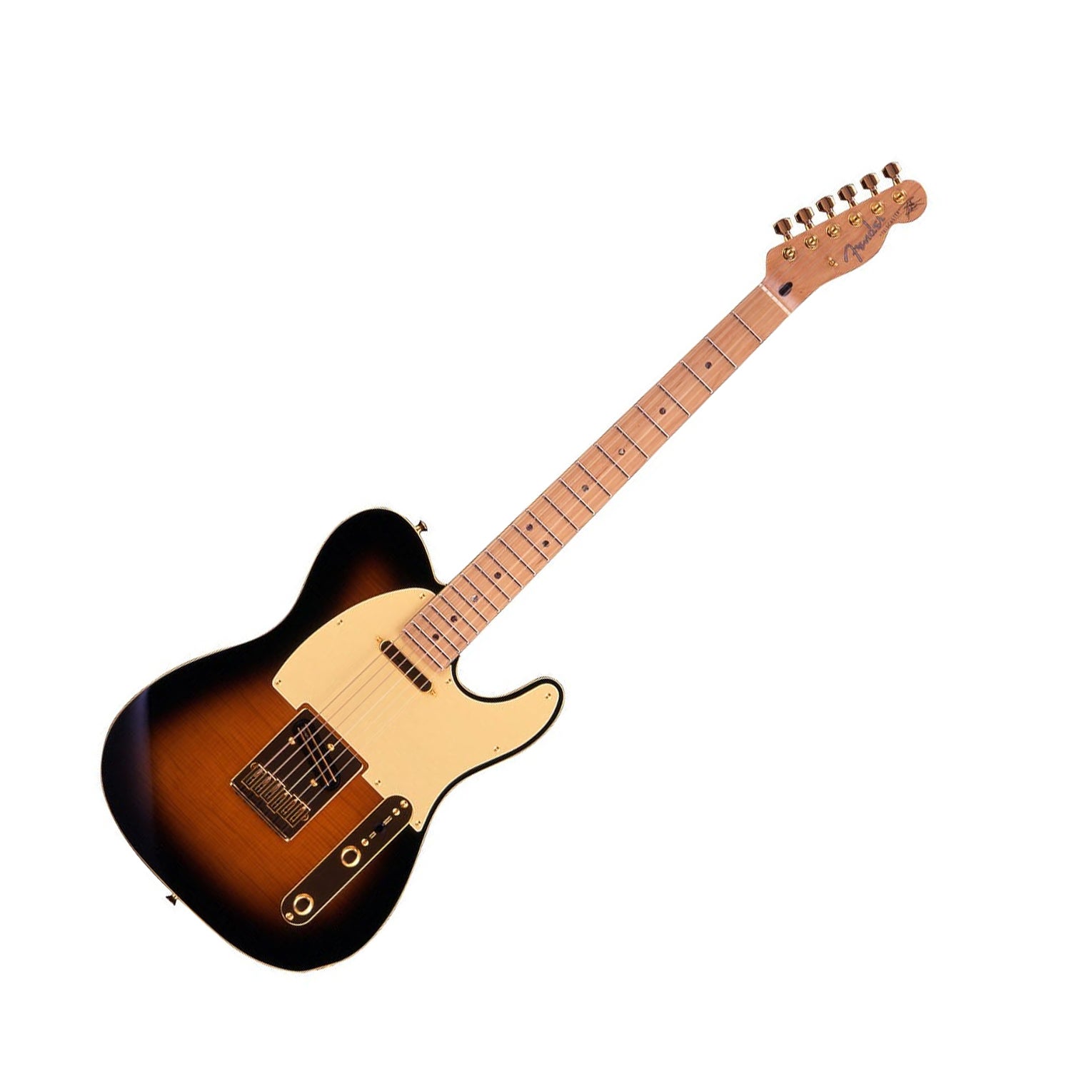 Fender 0255202532 Richie Kotzen Artist Series Telecaster Electric Guitar Dimarzio Pickups 2 Tone Sunburst