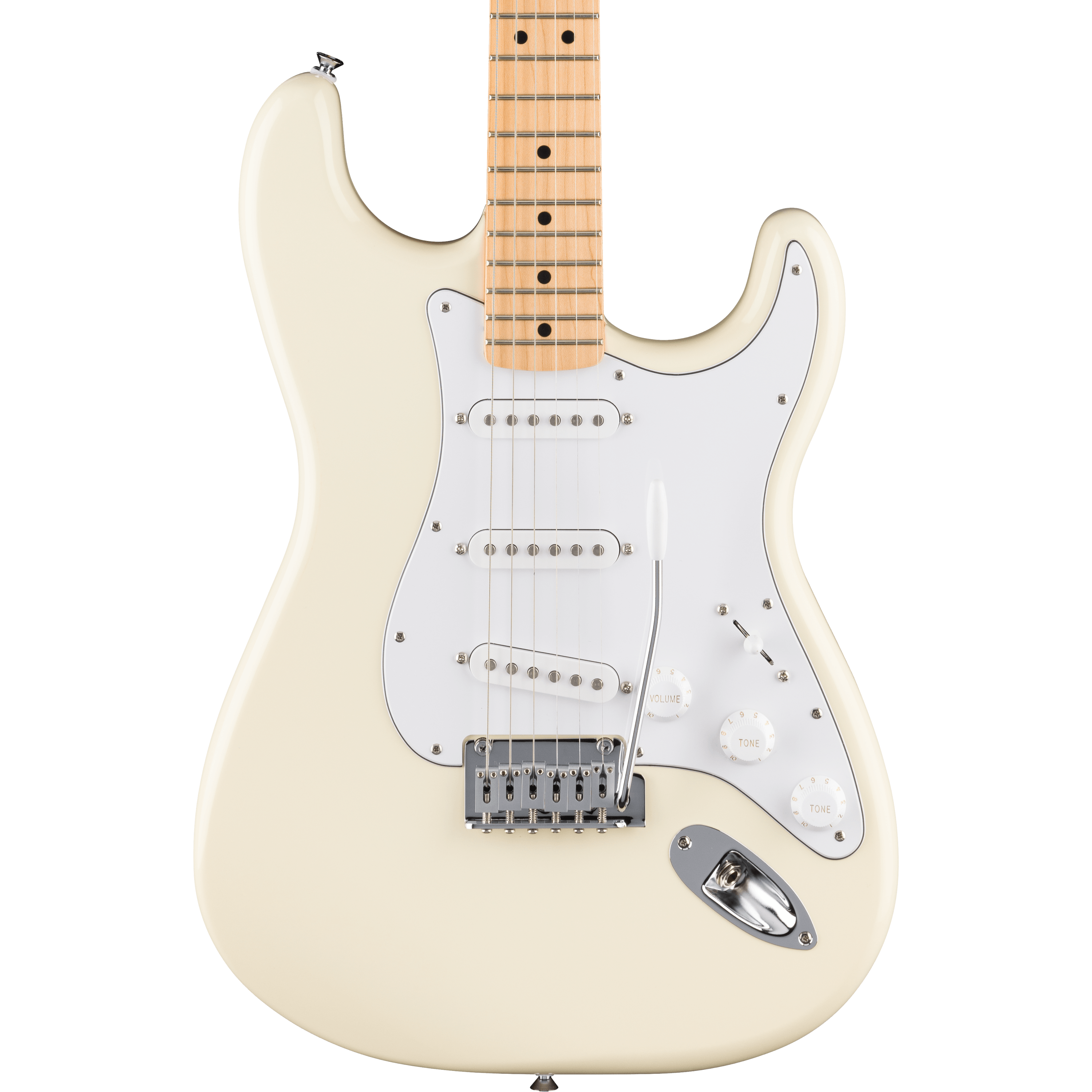 Fender 0266220505 Standard Stratocaster Electric Guitar - Olympic