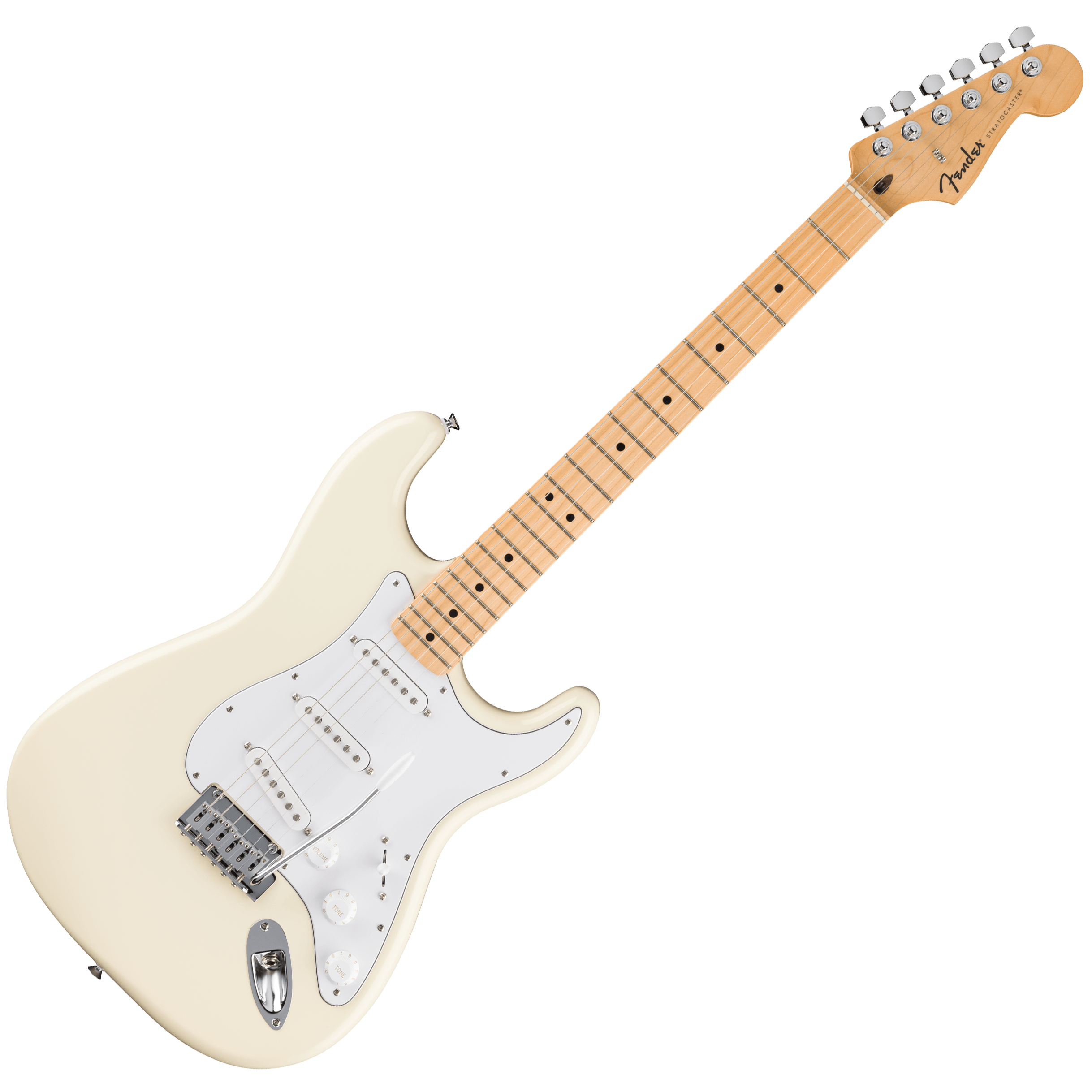 Fender 0266220505 Standard Stratocaster Electric Guitar - Olympic