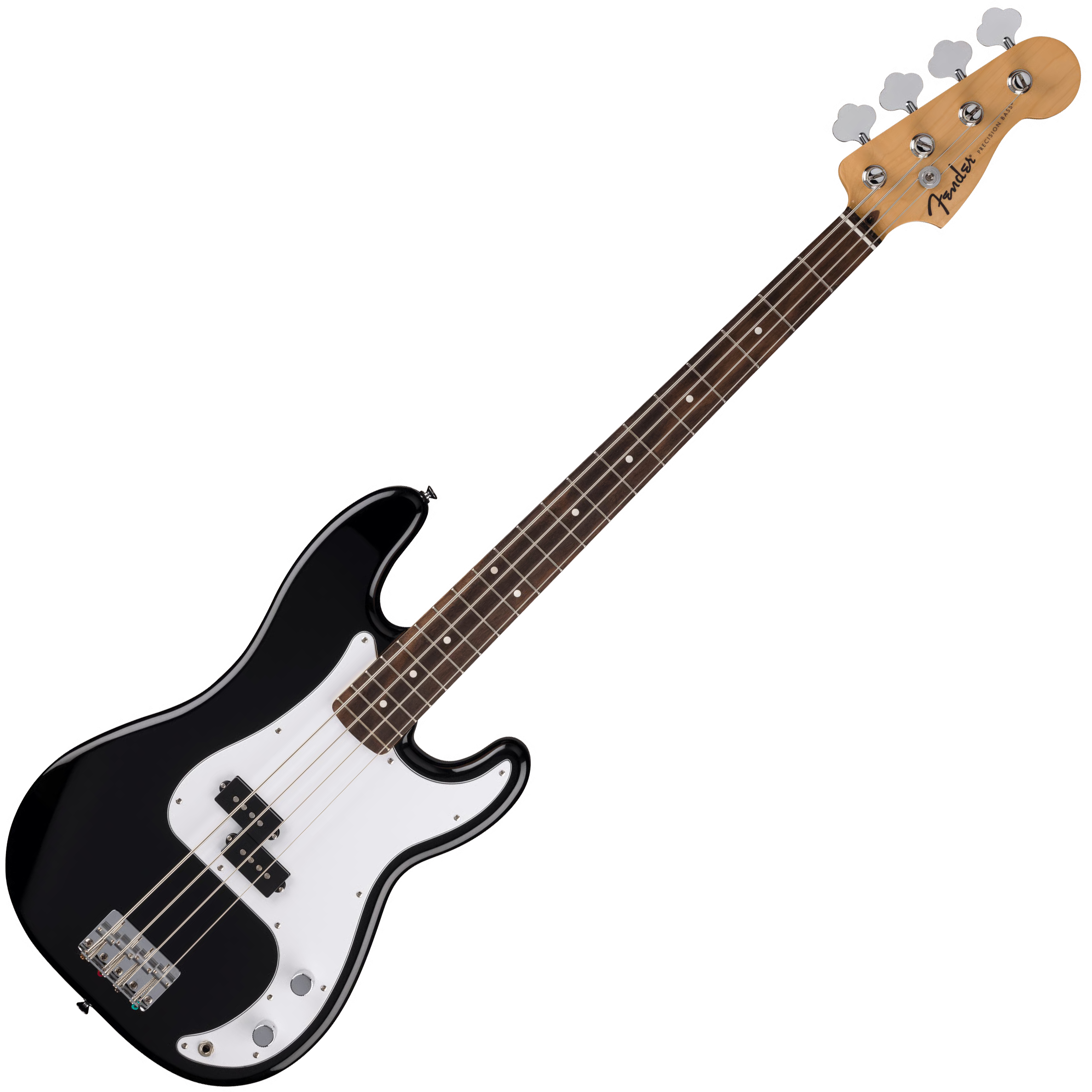 Fender 0266821506 Standard Jazz Bass Guitar - Black with Maple