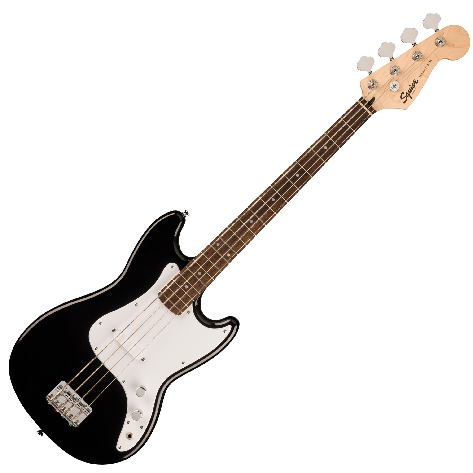 美品 メンテ済 Squier Affinity BRONCO BASS BLK Squier by Fender Sonic Bronco Bass (Black/Laurel)【値上げ前