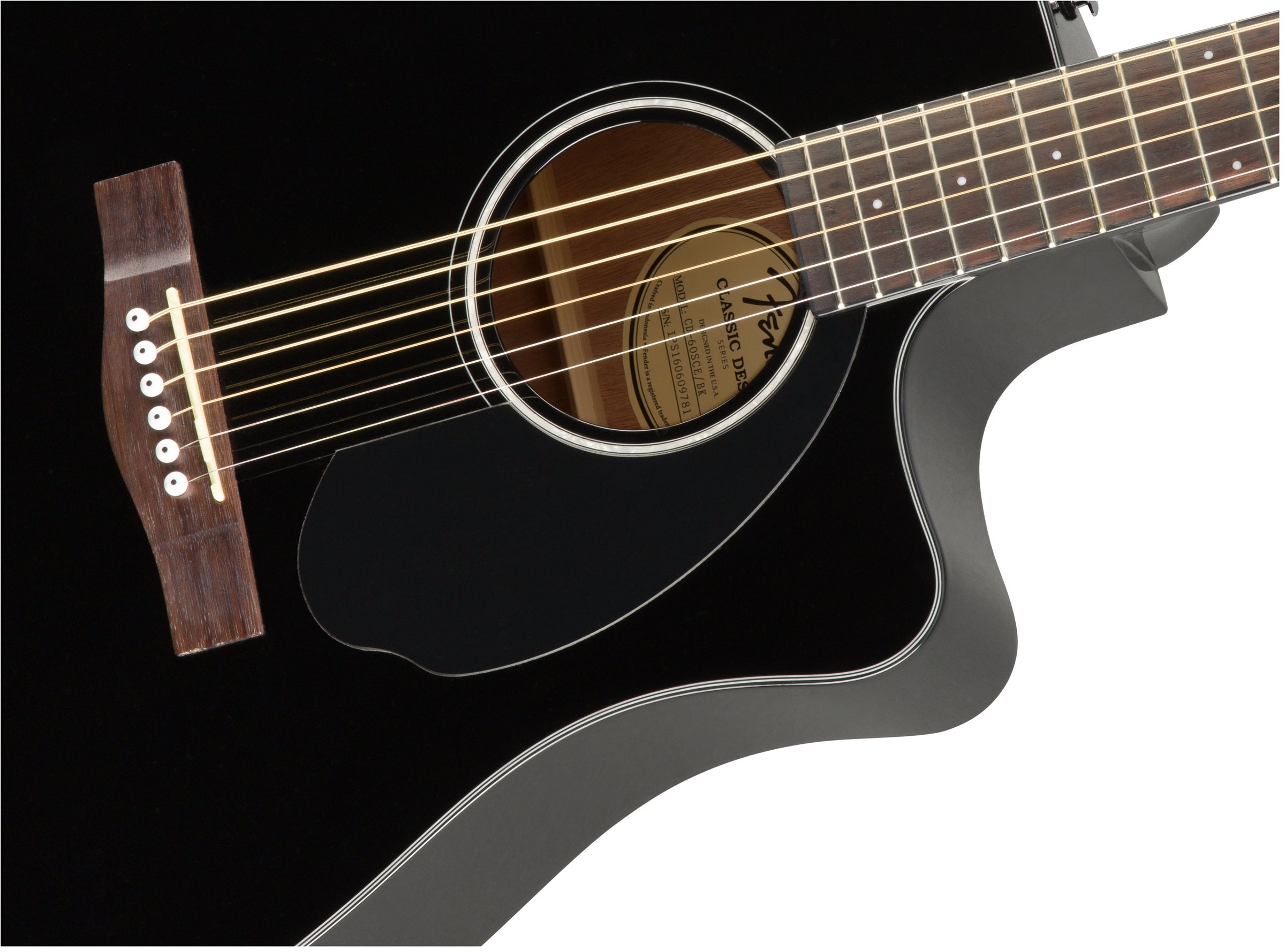Fender 0970113006 CD-60SCE Dreadnought Cutaway Acoustic