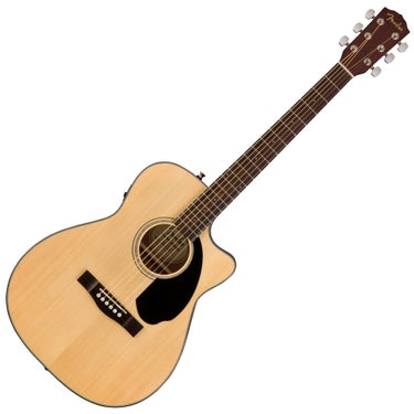 Fender 0970153021 CC-60SCE Concert Cutaway Acoustic Electric Guitar - Natural