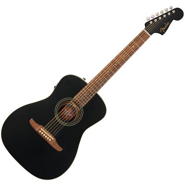 Fender 0971722106 Joe Strummer Campfire Acoustic Electric Guitar - Black