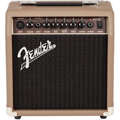 Fender 2313703900 Acoustasonic 15 15W Acoustic Electric Guitar Amplifier