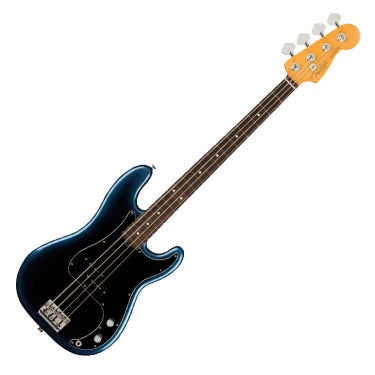 Fender 0193930761 American Professional II Precision Bass Guitar - Dark Night with Rosewood Fingerboard