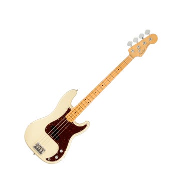 Fender 0193932705 American Professional II Precision Bass Guitar - Olympic White with Rosewood Fingerboard
