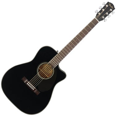 Fender 0970153006 CC-60SCE Concert Cutaway Acoustic Electric Guitar - Black