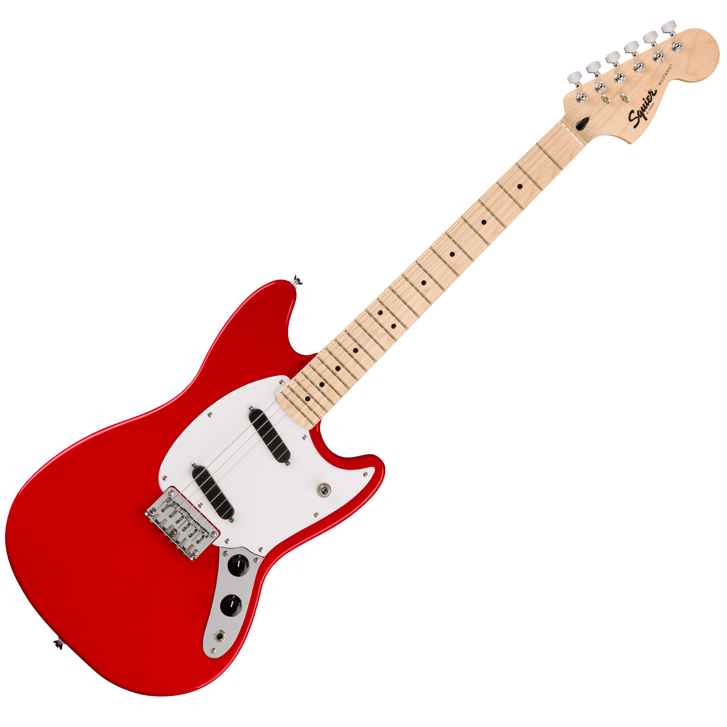 Fender Squier 0373652558 Sonic Mustang Solidbody Electric Guitar