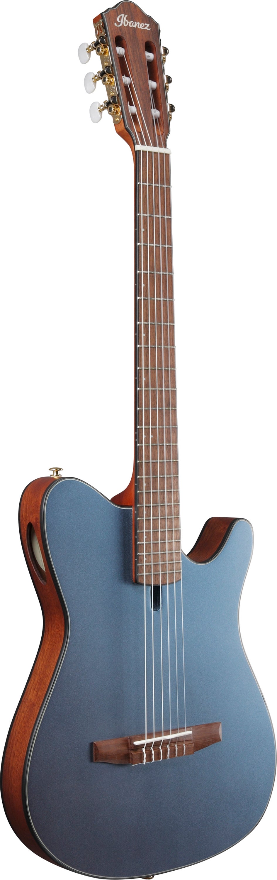 Ibanez FRH10N Nylon-String Acoustic-Electric Guitar Indigo