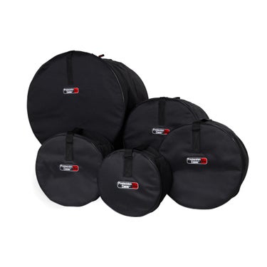 Gator GP-ROCK-100 Standard 5-piece Rock Drum Bag Set - 22" x 18", 10" x 8", 12" x 9", 16" x 16" & 14" x 6.5"