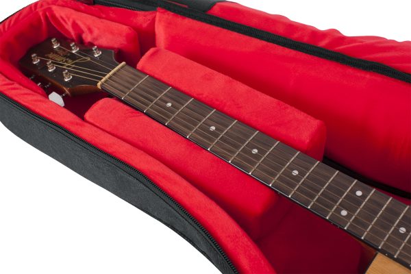 Gator GT-ACOUSTIC-BLK Transit Acoustic Guitar Bag - Charcoal Black