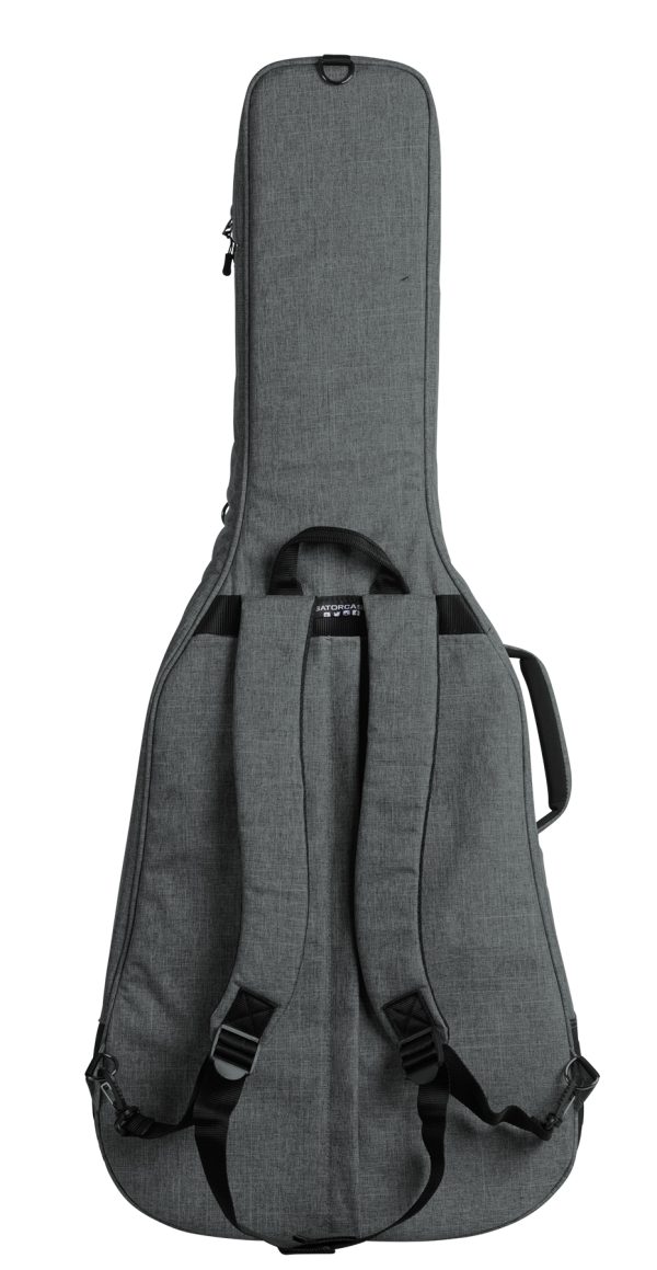 バッグ MONICO CRUZ San francisco AIR GUITAR BAG Gator GT-ACOUSTIC-GRY Transit Acoustic Guitar Bag - Grey | Music Works