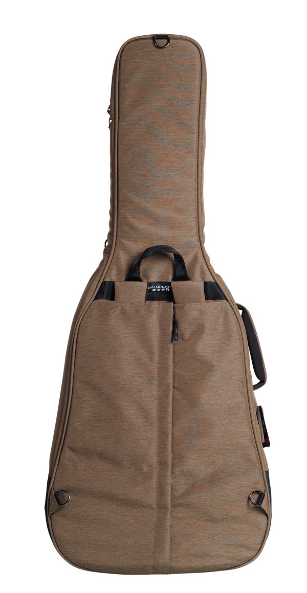 バッグ MONICO CRUZ San francisco AIR GUITAR BAG Gator GT-ACOUSTIC-TAN Transit Acoustic Guitar Bag - Tan | Music Works