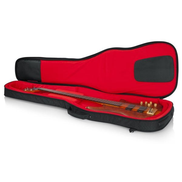 Gator GT-BASS-BLK Transit Bass Guitar Bag - Charcoal Black