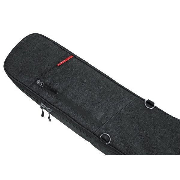 Gator GT-BASS-BLK Transit Bass Guitar Bag - Charcoal Black