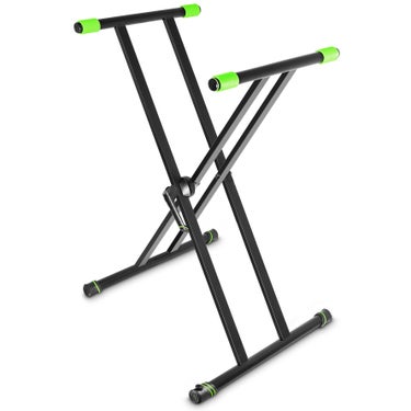 Gravity GKSX2 Double X-Form Keyboard Stand - Black